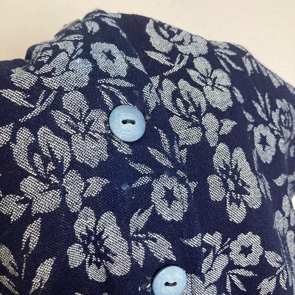 Vintage 90s Laura Ashley Style Jumpsuit // Size Small‎ - Picture 4 of 6